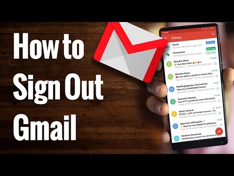 How to Sign Out of GMAIL App on Android Phone