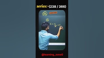 Maths Short trick series ( 238 / 366 ) ✅. #tranding #tricks #math #genius #important #toper #shorts