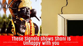These Signals shows Shani is unhappy with you | How to please Shani | Shani Dasha Sadesati remedies
