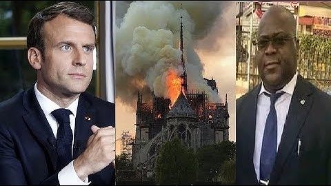 F.TSHISEKEDI 2 MILLIARDS POUR NOTRE-DAME DE PARIS ?, MINERAI VOLÉ AU CONGO