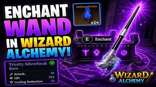 How To Enchant Wand In Wizard Alchemy | Roblox | Full Enchantment Guide
