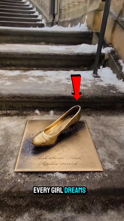 Cinderella’s Real-Life Slipper at a German Castle! #Shorts #Cinderella #trending