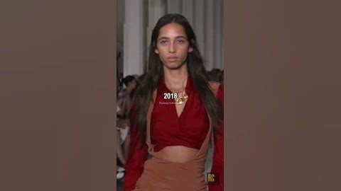Yasmin Wijnaldum runway evolution from 2015 to 2025 ✨