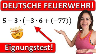 🚒🚒🚒 SCHAFFST DU DEN FEUERWEHR EINSTELLUNGSTEST? | Training zu Bruchrechnung, Geometrie & Kopfrechnen