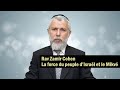 Rav zamir cohen  la force du peuple disral et le mikv