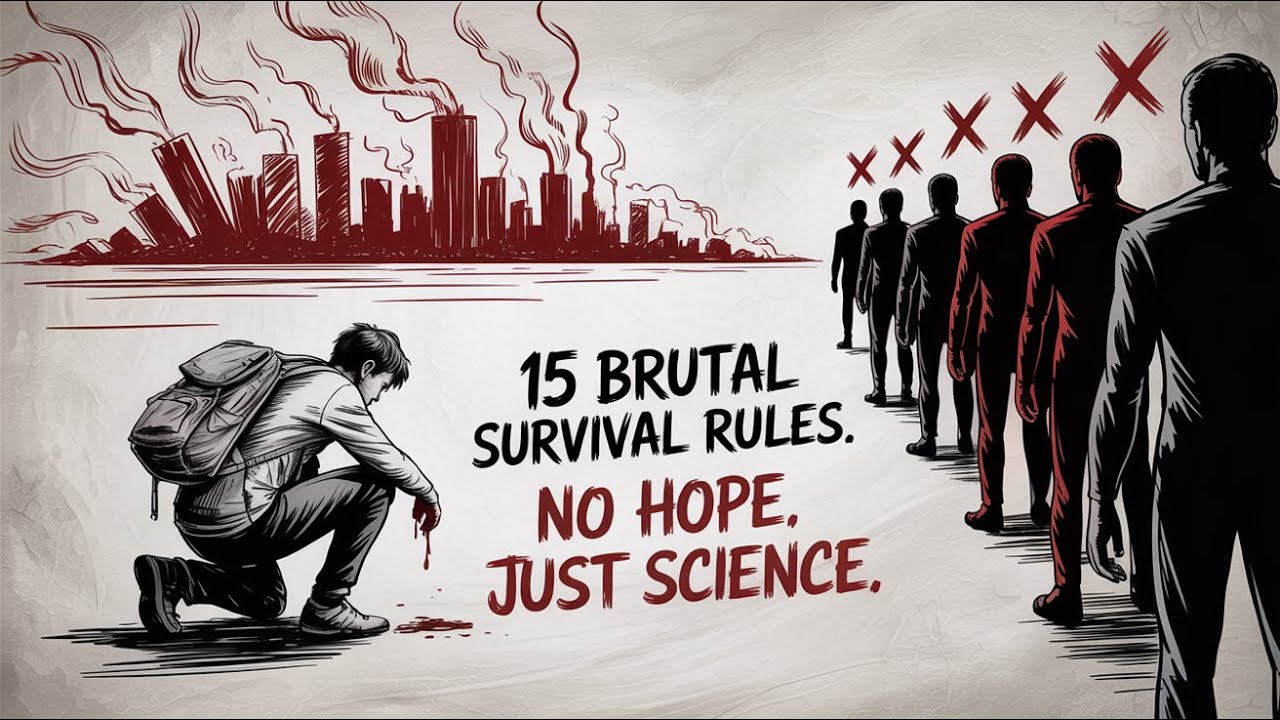 The 15 Brutal Survival Rules No One Tells You — No Lies, No Hope, Just Science