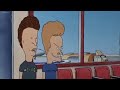 Beavis and Butthead Do America - guy holding  sign