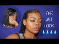 THE WET LOOK ON TYPE 4 HAIR | Safiya Bae