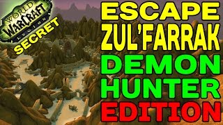WARCRAFT SECRET: Escape from Zul'Farrak !!