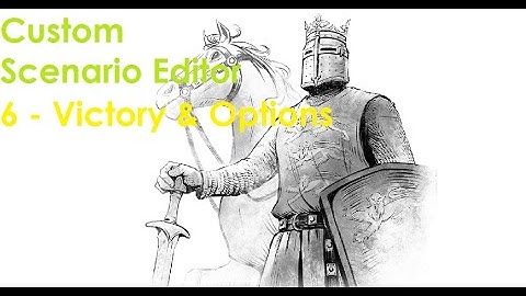 ChallengerAoE: Custom Scenario Editor 6: Victory & Options