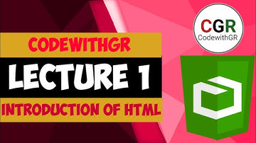 Lecture 1 |introduction of HTML| for beginners in urdu/hindi