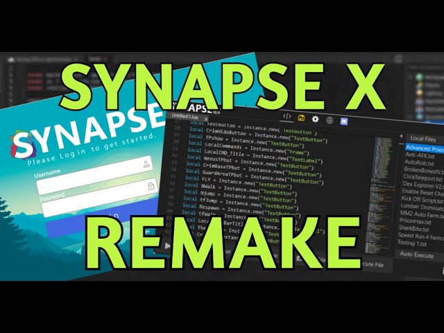 Synapse X 3.0 showcase 