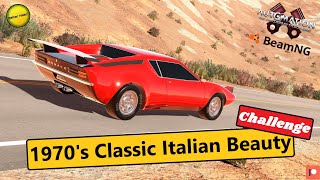 1970's Italian Beauty Sport Car Challenge. screenshot 1