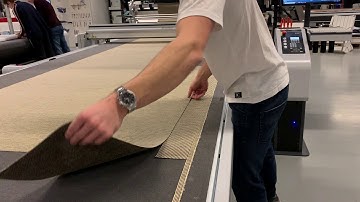 Upholstery cutting om Zünd G3