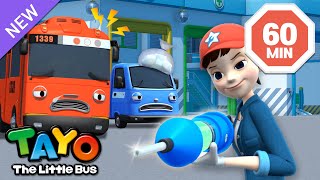 The Buses got Boo-Boos | Vehicles Cartoon for Kids | Tayo English Episodes | Tayo the Little Bus screenshot 2