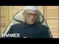 Morarji desai interview  prime minister of india  india 1977