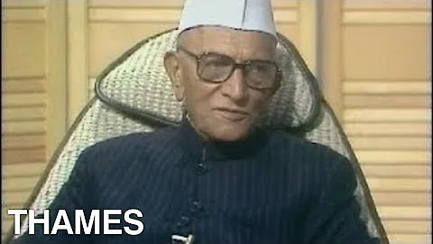 Morarji Desai interview | Prime Minister of India ...