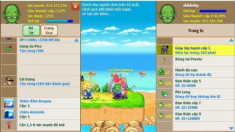 Ngọc Rồng Online - Phát Acc Bông Tai Tri Ân Bạn Bè Zalo