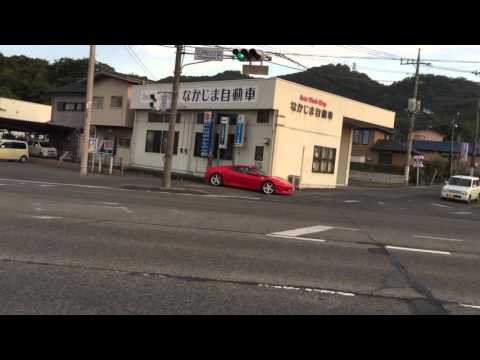 チャリのってたらフェラーリに遭遇!!
