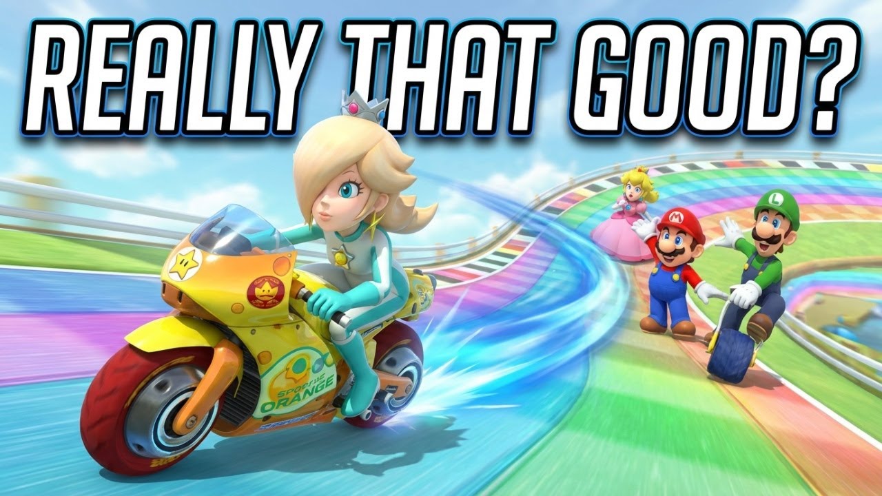 Sport Bike Rosalina - Is She Really That Good in Mario Kart? - YouTube