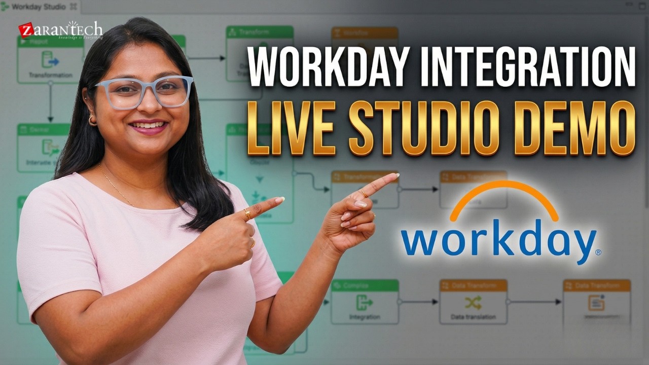 Live Demo: Workday Integration & Studio Explained | ZaranTech - YouTube