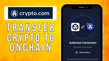 How To Transfer Crypto From Crypto.com To OnChain Wallet (2025) Quick Method