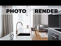 3ds max interior rendering tutorial | Vray | post-production