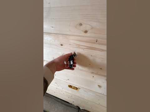 Прикроватные розетки над тумбочкой в брусовом доме! #электрикавдоме # ...