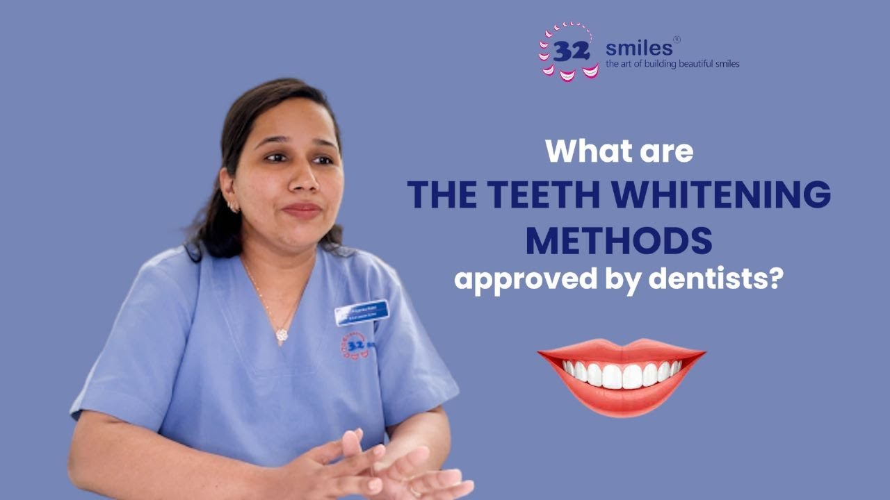 What Are The Teeth Whitening Methods Approved By Dentists? YouTube