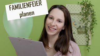 Familienfeier Planen Tipps, Wie Ihr Entspannt Eure Veranstaltung Planen Könnt