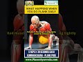 What Happens when You do Planks/ Kumbhakasana Daily? Burn Fat, Improve Body Strength & More