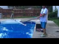 VILO - How to locate a swimming pool vinyl liner leak.