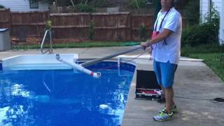 VILO - How to locate a swimming pool vinyl liner leak.