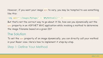 Dynamically Setting src Property of img in ASP.NET MVC