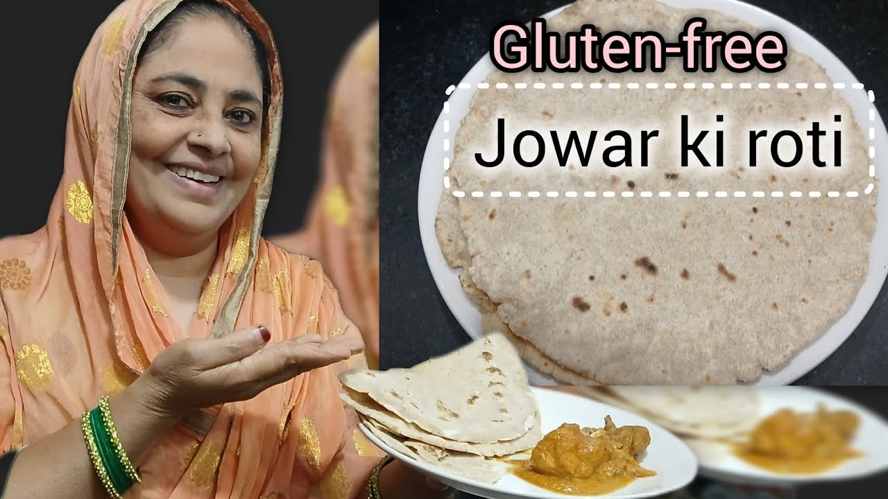 Karnataka famous healthy jowar ki roti 
