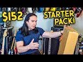 Sawtooth Guitars $152 Strat and AMP Unboxing - Package Deal