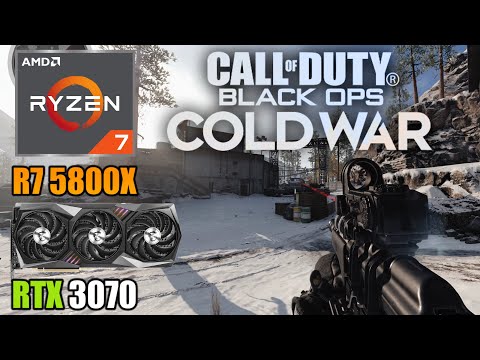 COD: Black Ops Cold War - RTX 3070 + R7 5800X - 1080p, 1440p u0026 4K - Ultra u0026 Low Settings