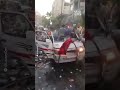 Bomb in minibus explodes in Jaramana near Damascus