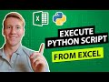 How To Execute A Python Script From Excel Using VBA | Step-by-Step Tutorial [EASY]