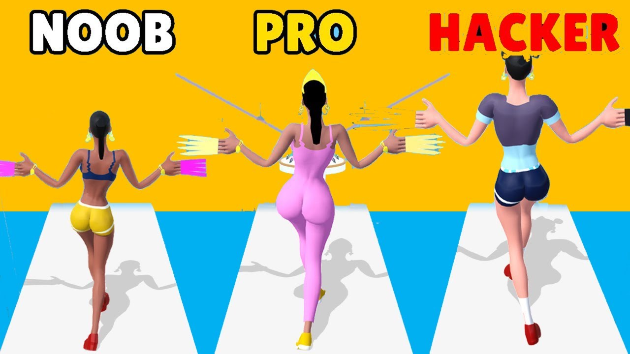 Nail Woman NOOB vs PRO vs HACKER Gameplay | All Levels # 78