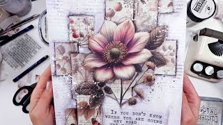 Collage in Tiles - with BOTANICA Collage BOOK - #maremicollagebooks screenshot 1
