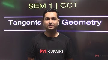 Tangents and normals | Tangents - 2D Analytical Geometry | BSc 1st Year Math Hons | SEM1 | CC1 | CU