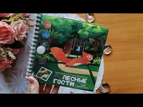 Магнитная головоломка "Лесные гости" от Десятого Королевства