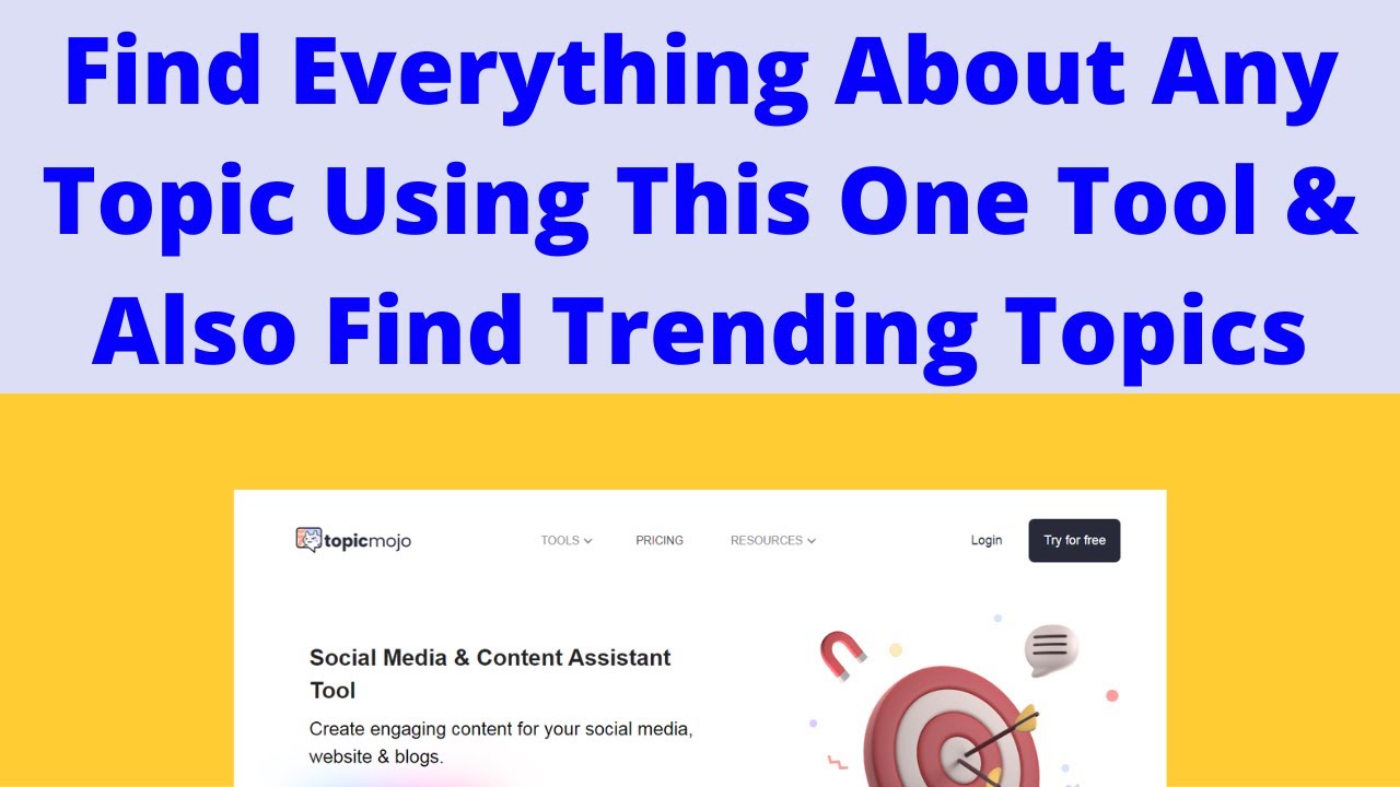 Topicmojo Review In Hindi // Topicmojo Tutorial In Hindi // Know Everything About Your Topic
