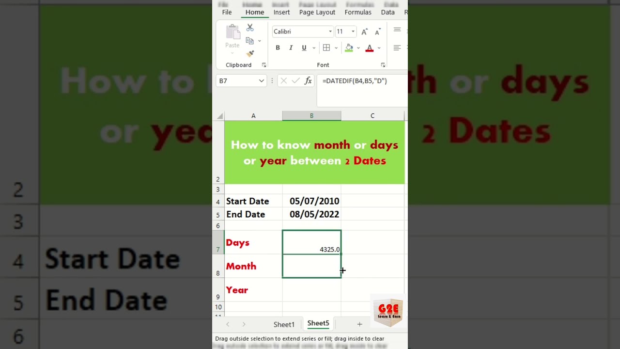 How To Calculate Days month Year In 2 Different Dates gaintoearn How To Calculate Days month Year In 2 Different Dates gaintoearn