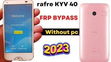 Rafre KYV40 Frp Baypass without PC /Rafre kyv40 frp bypass