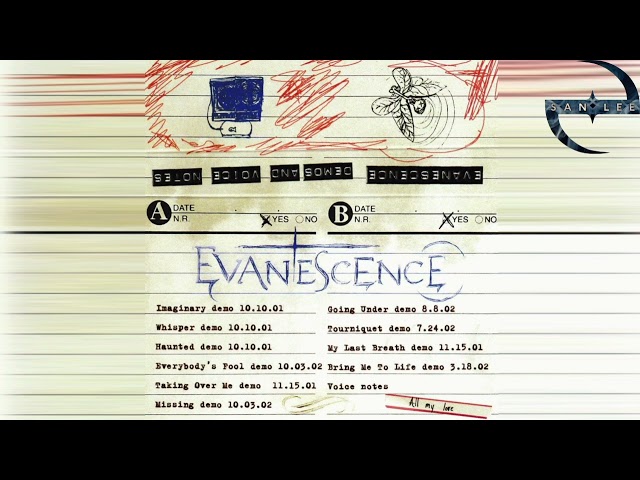 Evanescence - Fallen (The K7 Tapes) [Demos u0026 Voice Notes] 2024 [Full Album] class=