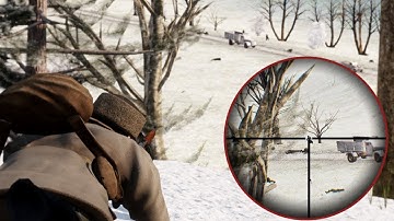 Partisan Sniper Vs German Heer - (Red Ghost Inspiration) - Arma 3 Cinematic Gameplay