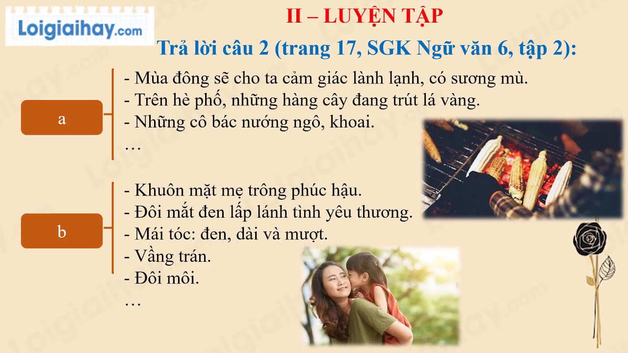 Soạn Bai Tim Hiểu Chung Về Văn Mieu Tả Trang 15 Sgk Ngữ Văn 6 Tập 2 Youtube