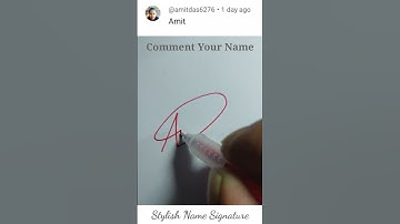 A Signature Style || Amit Sign